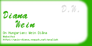 diana wein business card